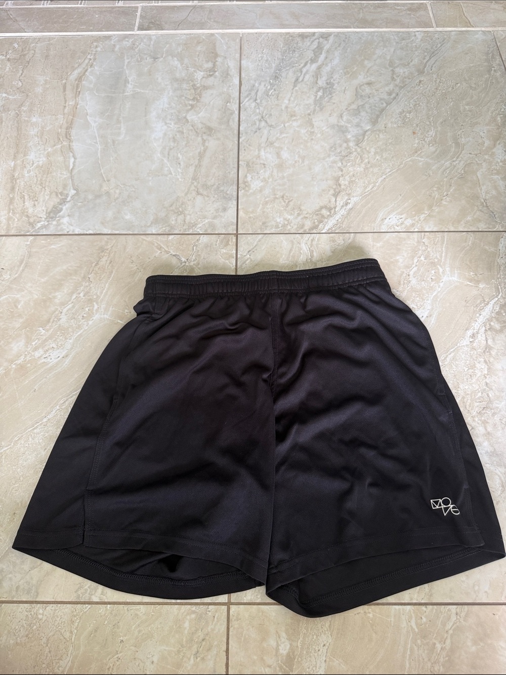 H&M Black Men's Athletic Shorts with Small Logo